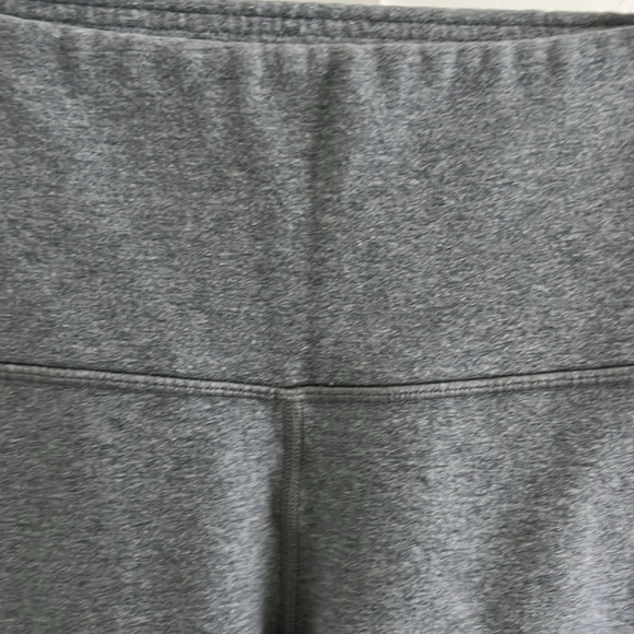 VGUC Lululemon Wunder Lounge Fleece Lined Tapered Sweatpants Grey 2 - Picture 6 of 11